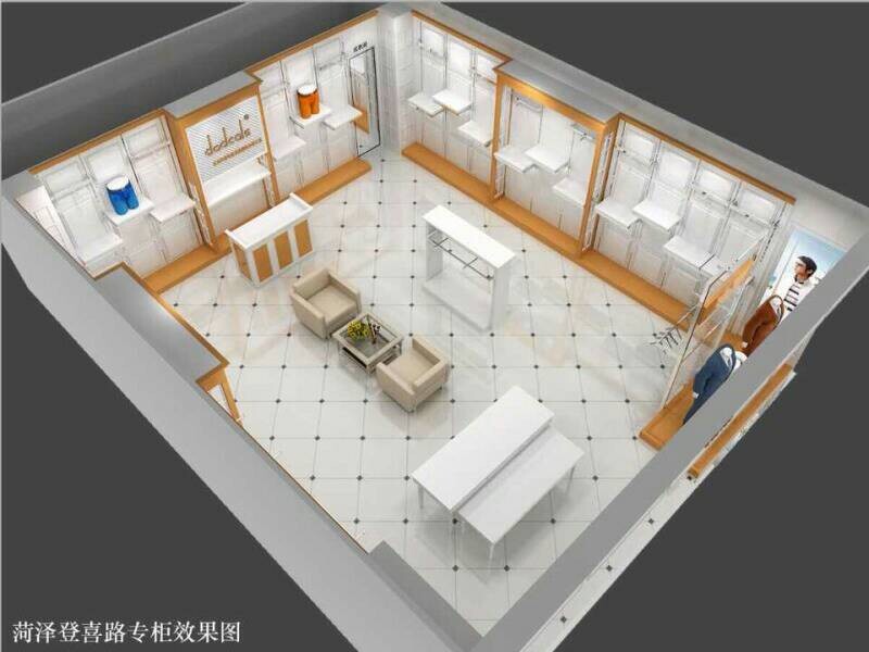 济南男装烤漆展柜济南男装展柜济南服装烤漆展柜制作公司