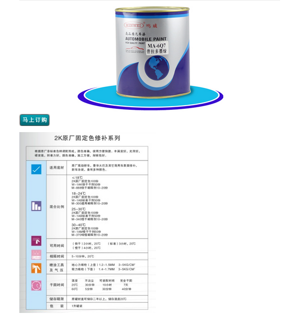  武汉采购汽车油漆，价格公道，质量好，西安千煌涂料有限公司