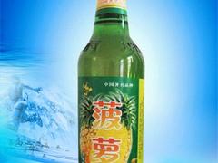 安徽500ml绿瓶菠萝啤 采购优惠的绿瓶菠萝啤就找崂岸酒业