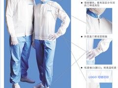 新款立领分体食品服当选紫泉服饰|亮丽的立领分体食品服拼色食品服