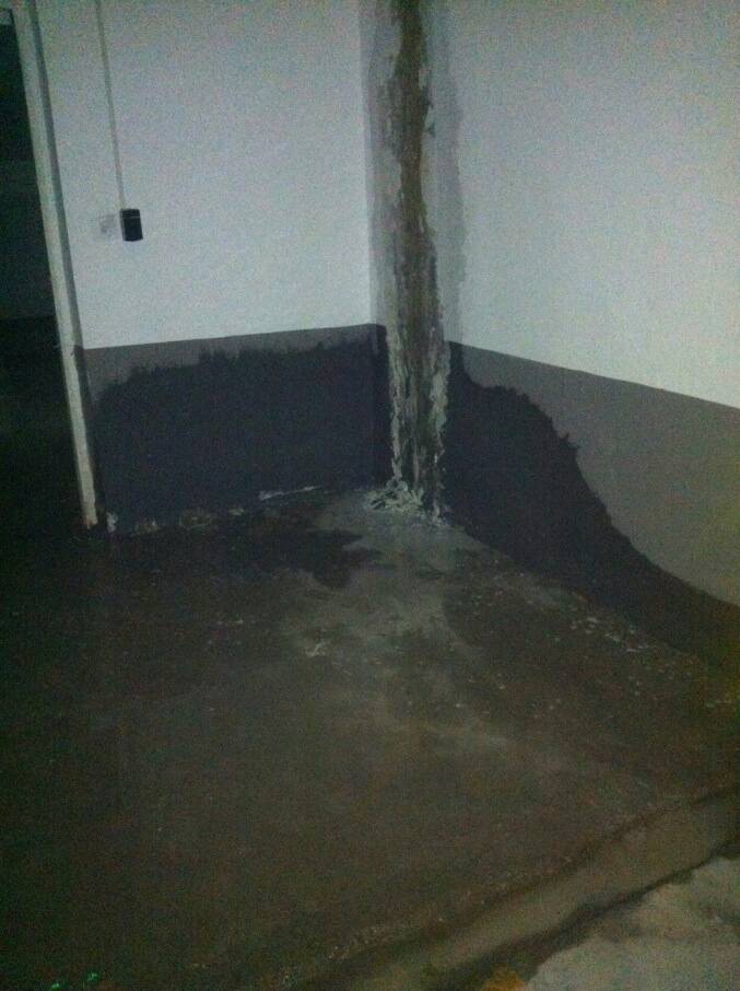 上街地下室堵漏施工