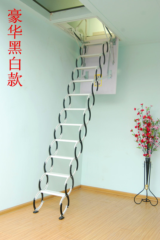 黑龙江手动款阁楼楼梯装修