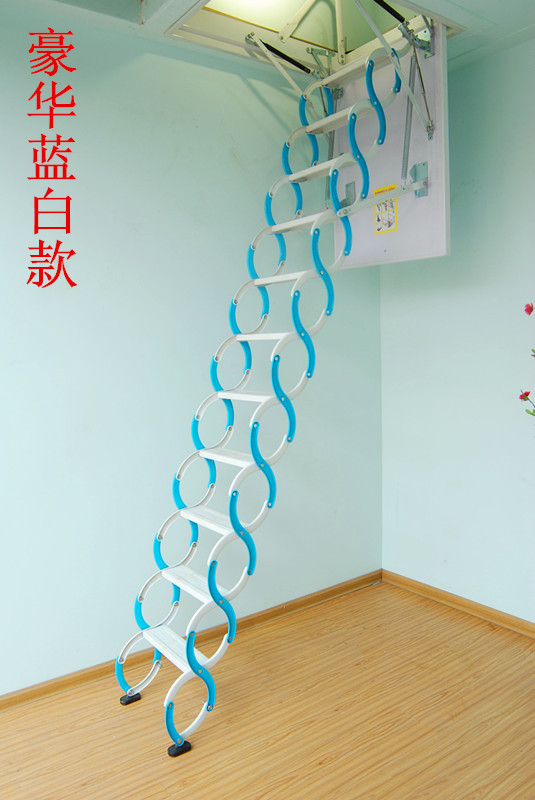 黑龙江钛镁合金伸缩楼梯厂家