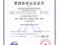 选择{yl}的职业健康安全管理体系认证服务，当选融泰企业管理咨询，职业健康安全管理体系认证信息