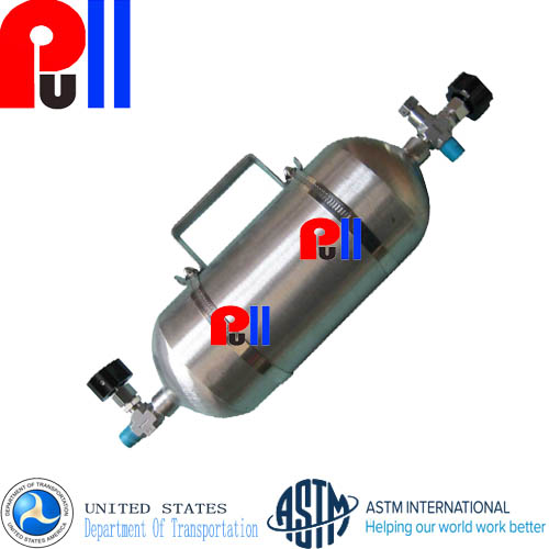液化氣采樣鋼瓶、天然氣采樣鋼瓶、液化氣取樣器、采樣鋼瓶