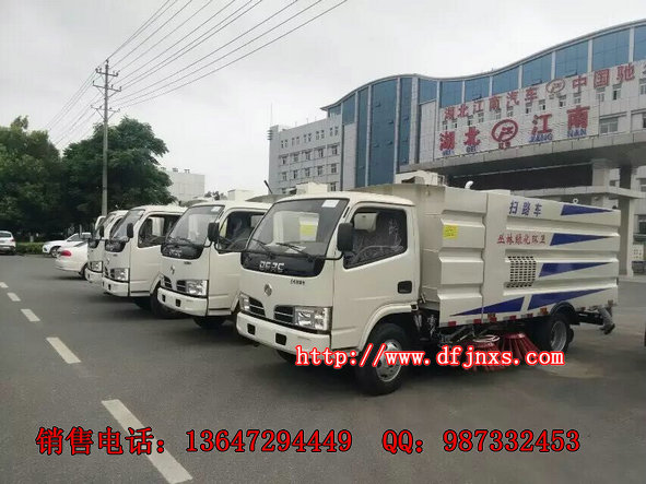 江特牌國四東風(fēng)銳鈴道路清掃車13647294449