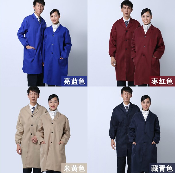 龐哲大碼加厚純棉連體工作服定制 電力電焊勞保工作服防塵服定做