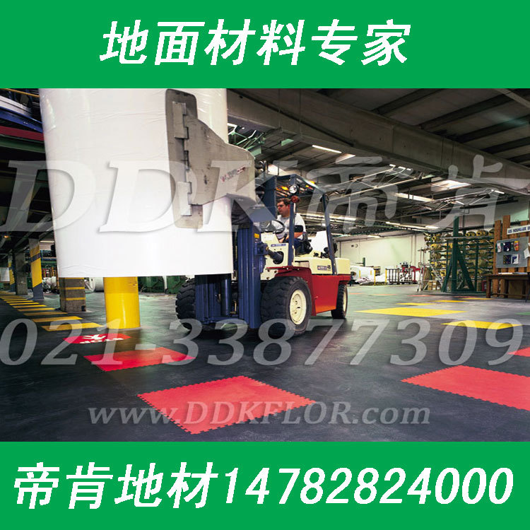 【組裝車(chē)間PVC地板】高品質(zhì)DDK抗壓抗砸車(chē)間地板
