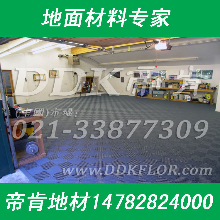 【80*80工業塑料地板】車間耐磨承重塑料地板，庫房塑料地板原始圖片2