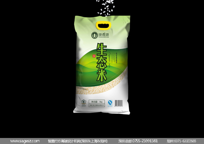 柬埔寨大米包裝設計|稻花香大米包裝設計|泰國大米包裝設計原始圖片3