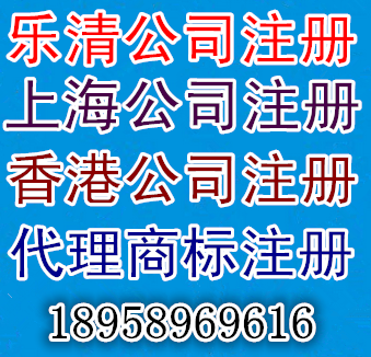 柳市工商注冊柳市公司注冊樂清公司代理樂清工商注冊