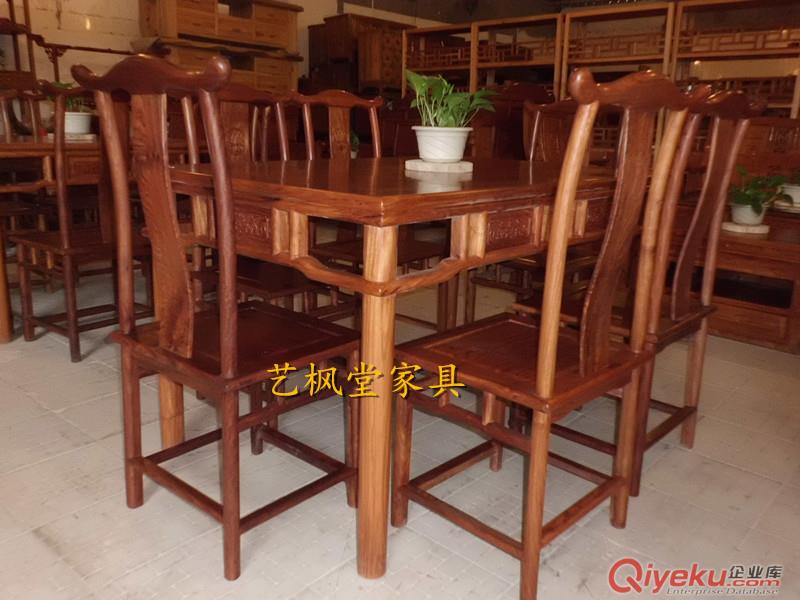 廠家直銷/實木家具/榫卯結構家具/原生態家具/豬腰茶臺YFTH0029