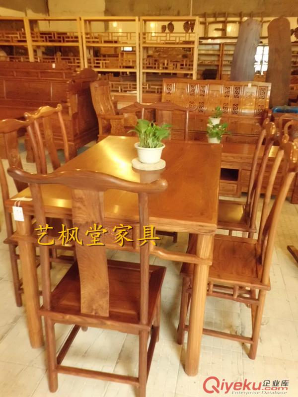 廠家直銷/實木家具/榫卯結構家具/原生態家具/明式長餐臺YFTH0009原始圖片2