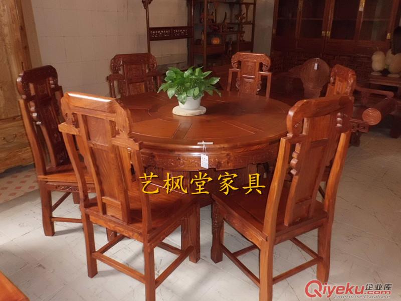 廠家直銷/實木家具/榫卯結構家具/原生態家具/明式長餐臺YFTH0009