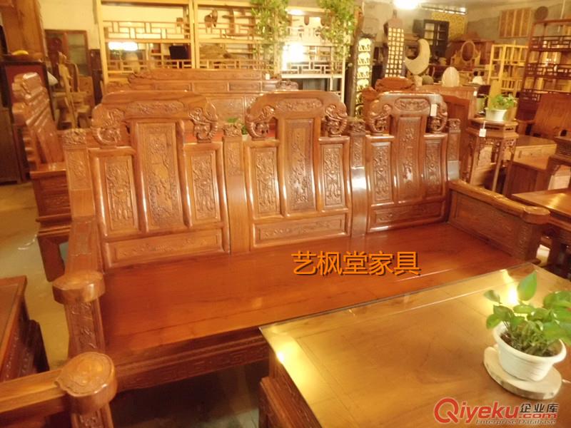 廠家直銷/實木家具/榫卯結(jié)構(gòu)家具/原生態(tài)家具/中如意沙發(fā)YFTH0039原始圖片2