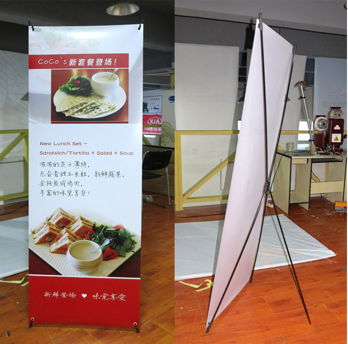 供應(yīng)廈門奧睿XZJ-111韓式X展架（方盤展架）原始圖片3