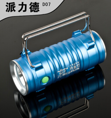 供應派力德充電航空鋁合金夜釣燈手電筒D07原始圖片2