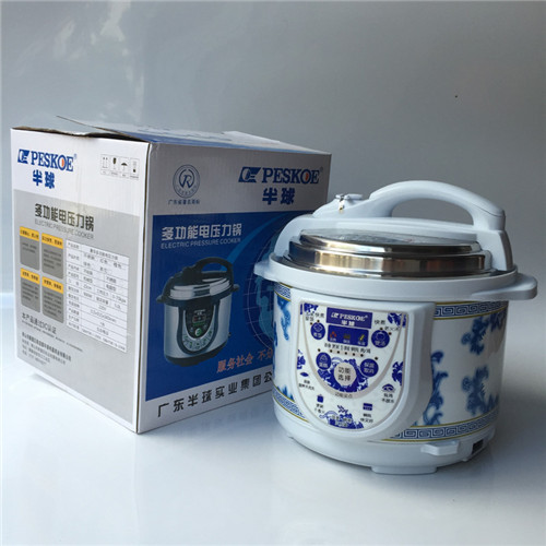 半球電壓力鍋陶金內膽5L{ms}半球智能預約數碼電高壓鍋tj原始圖片2