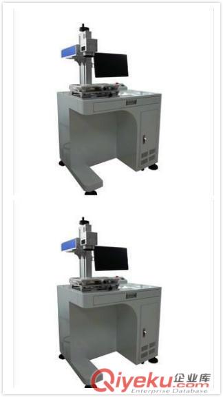 激光打標機-光纖打標機 gd燈具按鈕商標雕刻工業臺式10W-20W激光打標機打碼機原始圖片2