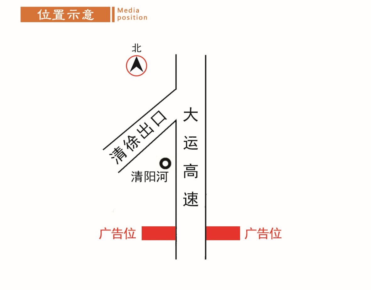  清徐高速公路廣告牌原始圖片3