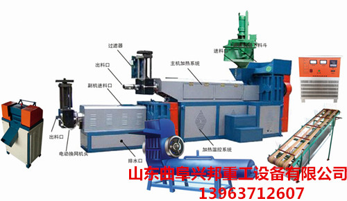 回收塑料颗粒机 塑料主副机