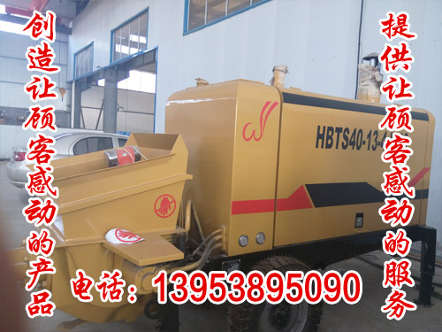 雨花臺區(qū)型號大全-HBTS系列-江蘇小骨料混凝土泵
