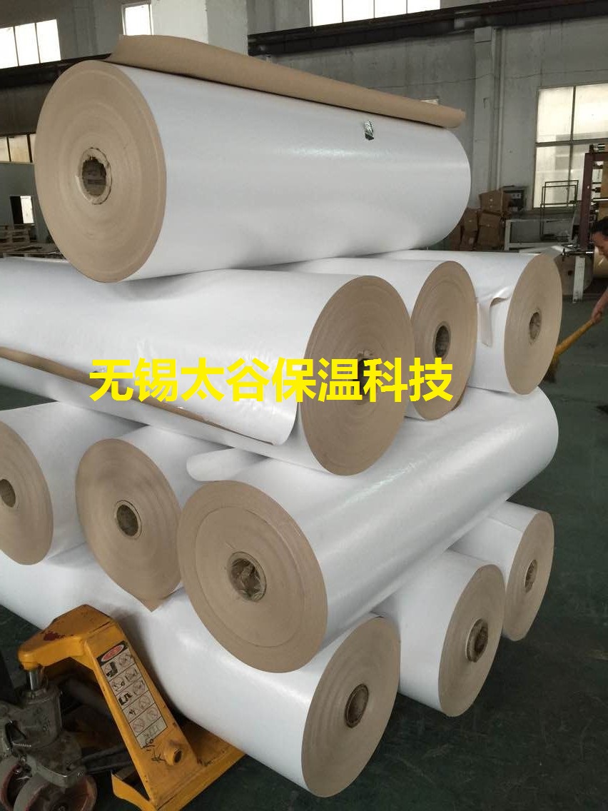 長沙市銷售供應白膜夾筋貼合玻璃棉 保溫效果好原始圖片3