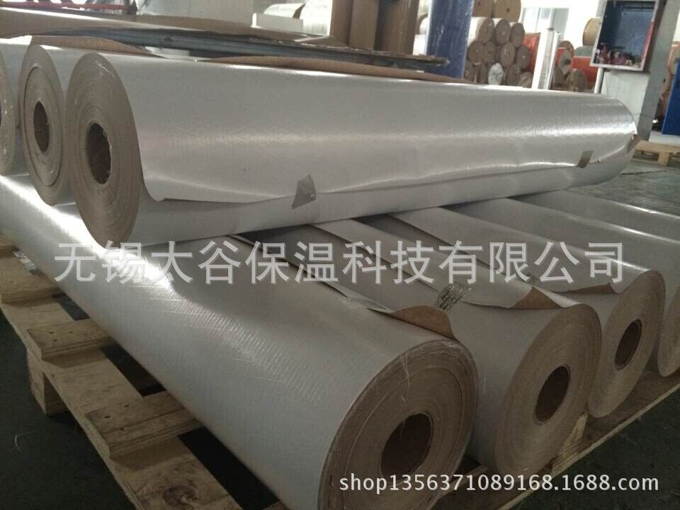 無錫生產廠家 阻燃白膜夾筋 三合一阻燃PVC白膜 普通白色聚丙烯等原始圖片2