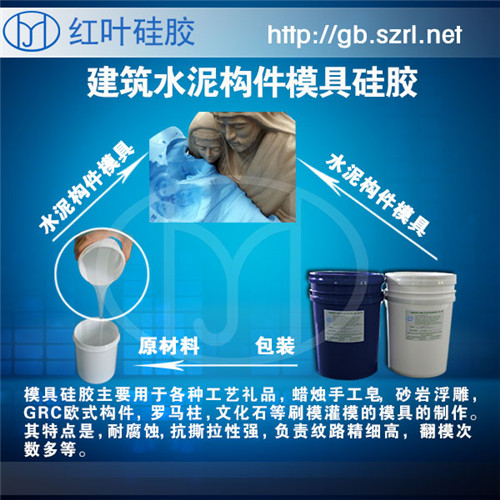 水泥石膏模具硅膠原始圖片3