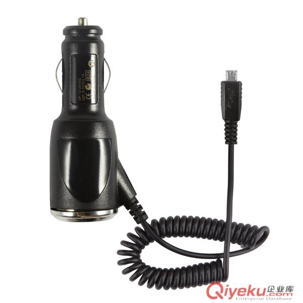 Factory Direct Car Charger with Spring Line for i7/6/5, Android Mobile Phone device原始圖片3