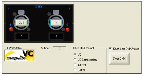 Compulite EPort2 1024網絡/DMX信號轉換器