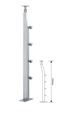 不銹鋼樓梯立柱扶手 樓梯不銹鋼工程立柱 樓梯扶手廠家直銷