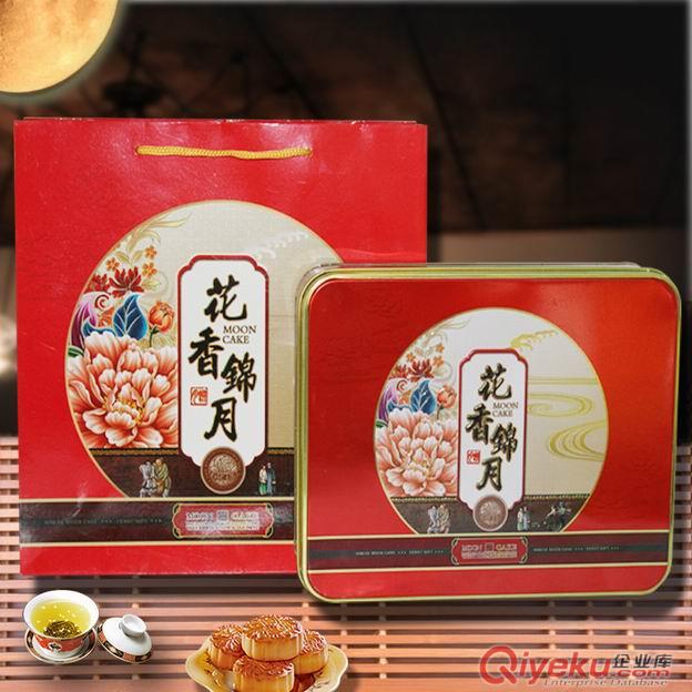 供應(yīng)廣澳香蓮特色伍仁蛋黃水果月餅 廠家批發(fā) 中秋鐵盒月餅 廣式月餅 