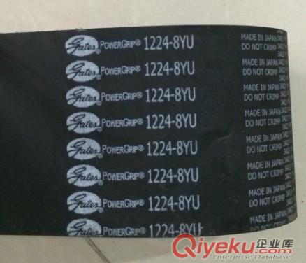 蓋茨14MGT3黑色橡膠圓弧齒同步帶