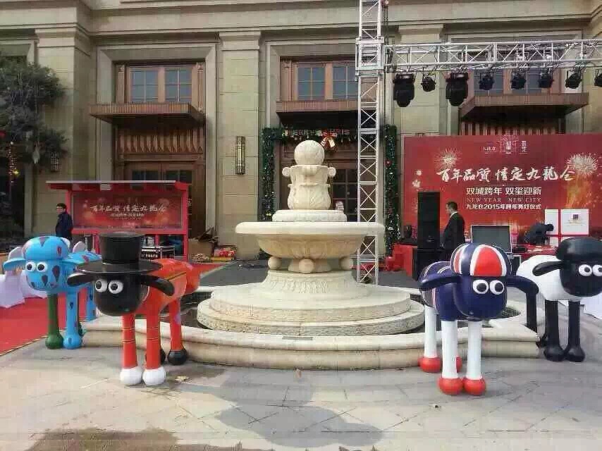 合肥肖恩羊展覽道具出租，小羊肖恩出租原始圖片2