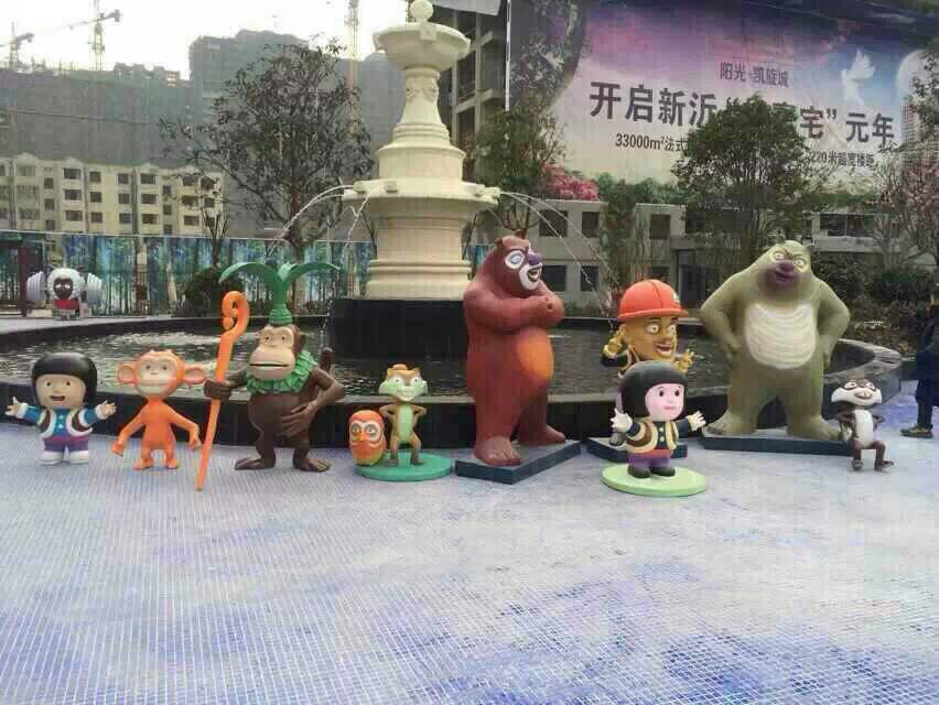 合肥功夫熊貓展覽租賃，功夫熊貓道具出租