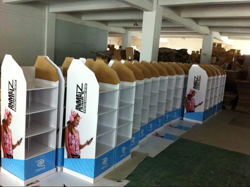 優質紙展示架廠家直銷/深圳市冠君印刷