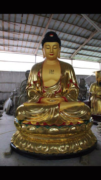 廠家專業(yè)生產(chǎn)各種規(guī)格地藏王菩薩佛像定做木雕玻璃鋼佛像坐像
