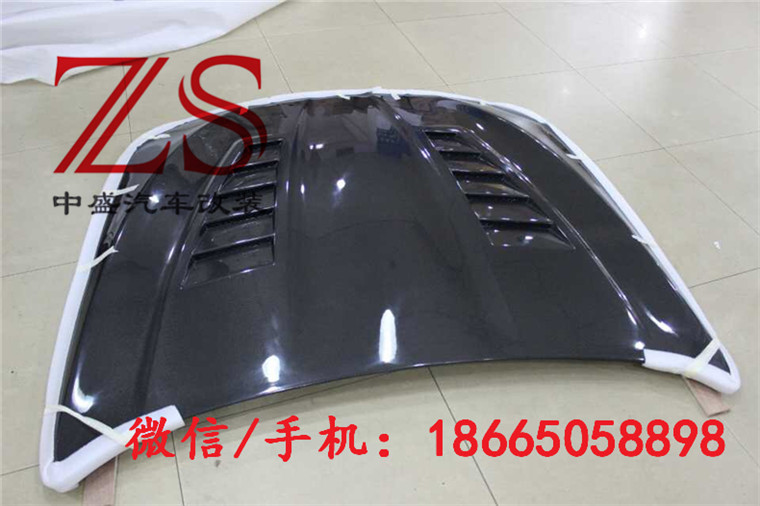 寶馬5系 F10 F18 520 525 530 535 改裝 Vorsteiner 碳纖維機(jī)蓋引擎蓋原始圖片2