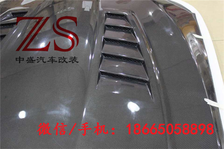 寶馬5系 F10 F18 520 525 530 535 改裝 Vorsteiner 碳纖維機(jī)蓋引擎蓋原始圖片3