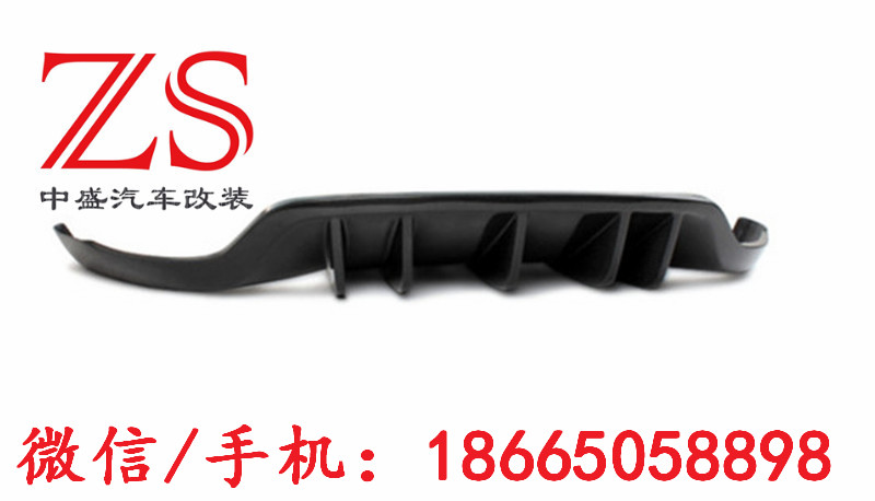 瑪莎拉蒂GT GTS改裝DMC碳纖維后擾流后唇大包圍排氣管原始圖片3