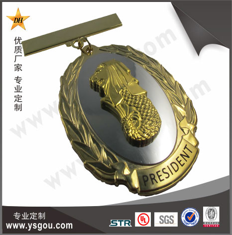 廠家定制高品質(zhì)金屬徽章/獅子會徽章/烤漆琺瑯工藝徽章原始圖片2