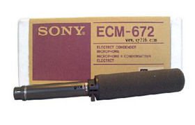 索尼 ECM-672采訪話筒