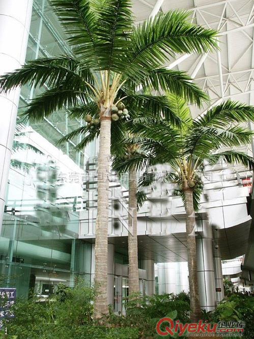 東莞恒翔公司前臺仿真植物墻人造植物墻