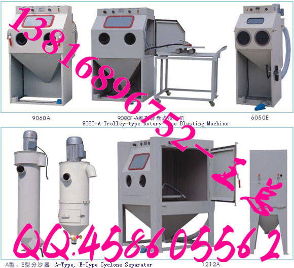 無錫手動(dòng)噴砂機(jī)KH-1010A 熱處理件除銹用箱式手動(dòng)噴砂機(jī)原始圖片3