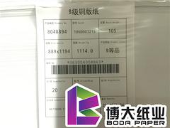 濰坊暢銷105g銅版紙B級品【供應(yīng)】——安徽105g銅版紙