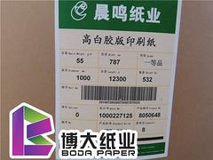 濰坊哪里能買(mǎi)到知名的55g晨鳴高白膠版印刷紙——哪里有55g晨鳴高白膠版印刷紙