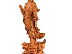 福建木雕關(guān)公佛像價格行情_泉州民間木雕