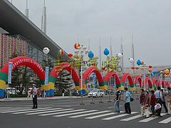 福建氣柱拱門 吉祥氣模廠供應品牌好的氣柱立柱盤龍柱氣模