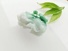 肇慶翡翠吊墜——物美價廉的trA貨緬甸帶綠wc貔貅翡翠吊墜掛件供應出售